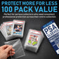 Invested Alliance PSA Slab Sleeves for Graded Cards | PSA Exact Fit Graded Card Sleeves, Resealable Slab Protector for TCG Collectors - Sports