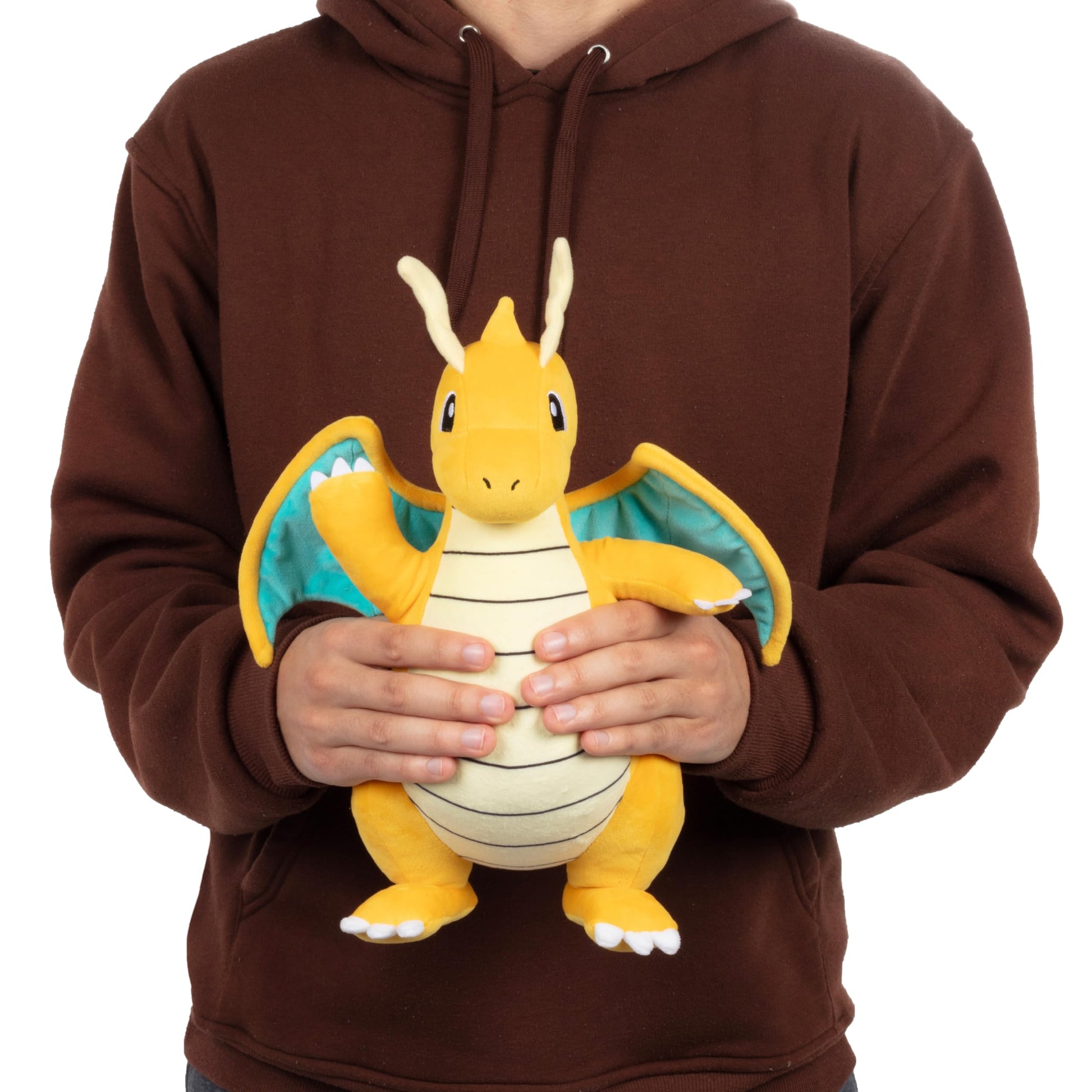 Pokémon 12" Dragonite Plush - Officially Licensed - Generation 1 Dratini & Dragonair Evolution - Authentic Soft Stuffed Animal Toy Figure - Gift