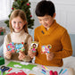 XEQWZVFR 40 Sets Christian Crafts for Kids Coloring Card Fridge Magnet Coloring Pen Religious Sunday School Craft Jesus Loves Me Color Your Own DIY