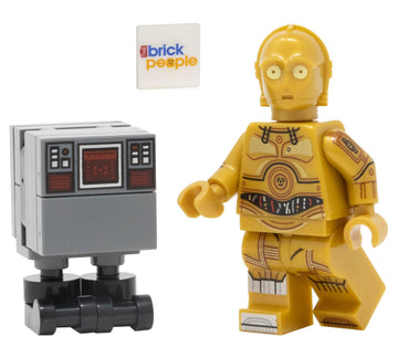 LEGO Star Wars: C-3PO Minifigure with Gonk (GNK) Droid