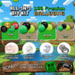 ALL-IN-1 Black Brown & Green Balloon Arch Kit with BONUS Green FOIL Balloon & Game Controller Balloons for Birthday Decorations - Green Brown Black