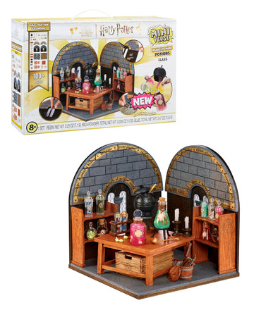 MGA's Miniverse Make It Mini Potions Class, Harry Potter Mini Collectibles, Building Set, 100+ Pieces, DIY, Resin Play, Replica Potions, Collectors