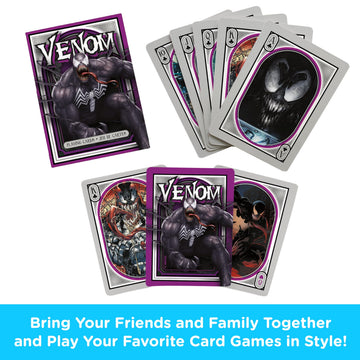 AQUARIUS Marvel Venom Nouveau Playing Cards Deck