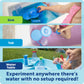 Learning Resources Splashology, Water Lab Science Kit, STEM Playtime, Water Activities, 19 Pieces, Ages 3+