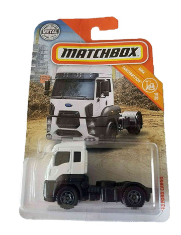 Matchbox 2019 MBX Construction - '13 Ford Cargo (White)