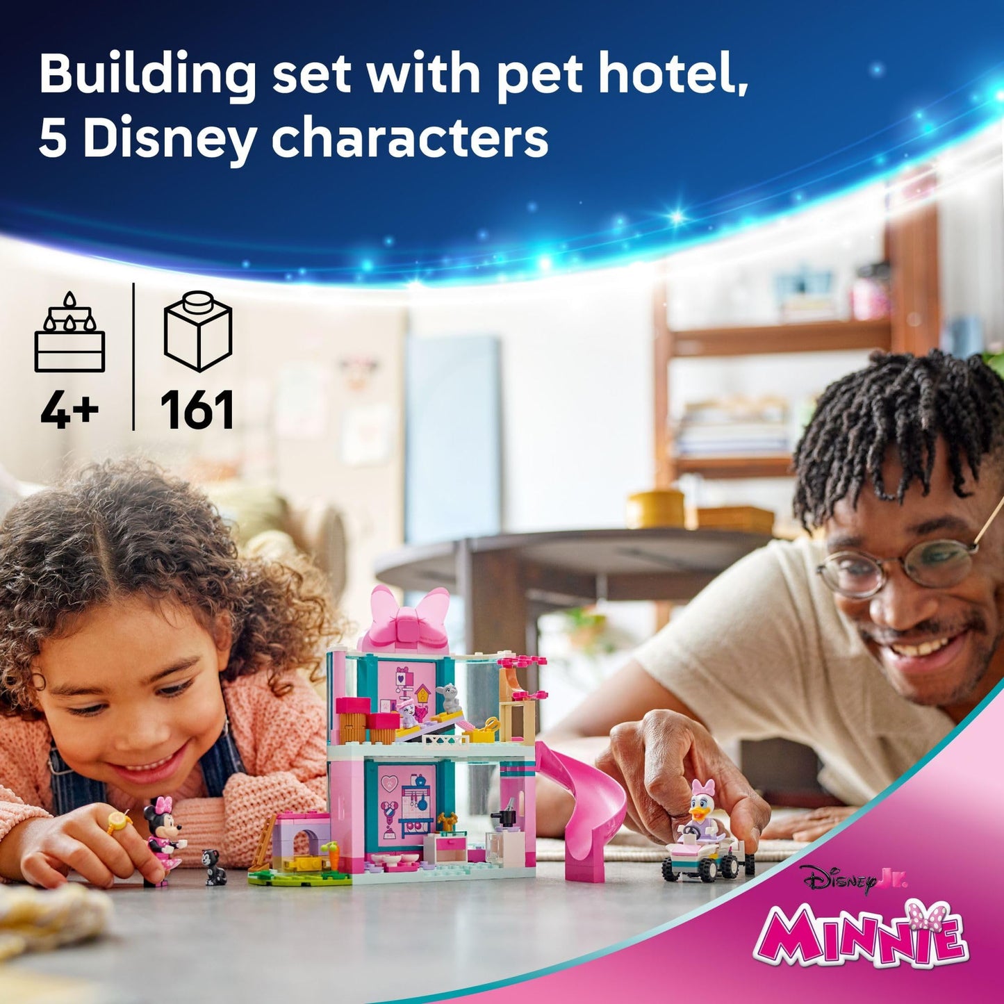LEGO Disney Minnie’s Pet Hotel Toddler Toy - Minnie Mouse Building Set for Girls and Boys, Ages 4+ - Mickey Mouse Clubhouse Preschool Learning