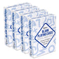 Regal Games 208 Blank Playing Cards to Write On - Custom Blank Deck of Cards - (2.5" x 3.5") Cardstock White Poker Size - 4 Packs x 52 Cards