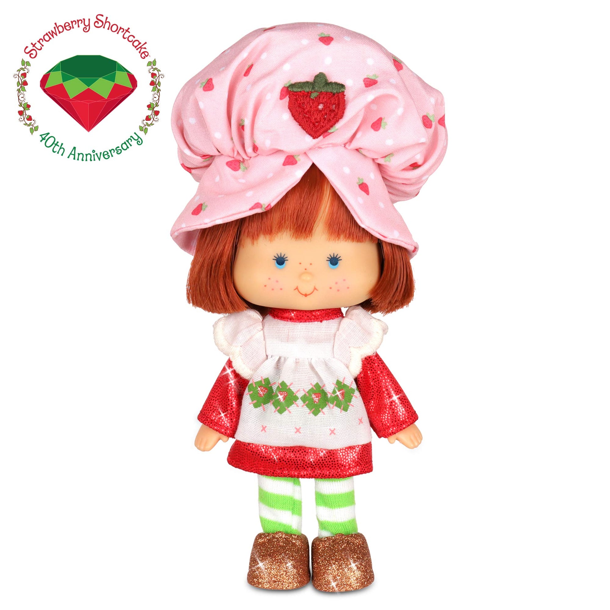 Strawberry Shortcake Retro Classic Doll, 6", for 3 Years Old and Up, Styles May Vary