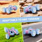 Remote Control Car, RC Cars Toys for Kids Ages 6-12, 2.4GHz RC Stunt Truck with 360° Double-Sided Flips, 4WD Off-Road Racing, Christmas Birthday Gifts