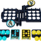 Mattel Games Bounce-Off Duel 2-Player Game for Kids, Teens, Families & Adults, Slam the Paddles & Balls Pop Out with Challenge Cards