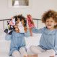 Melissa & Doug Farm Friends Hand Puppets (Set of 4) - Cow, Horse, Sheep, and Pig Soft Puppets for Kids and Toddlers Ages 2+