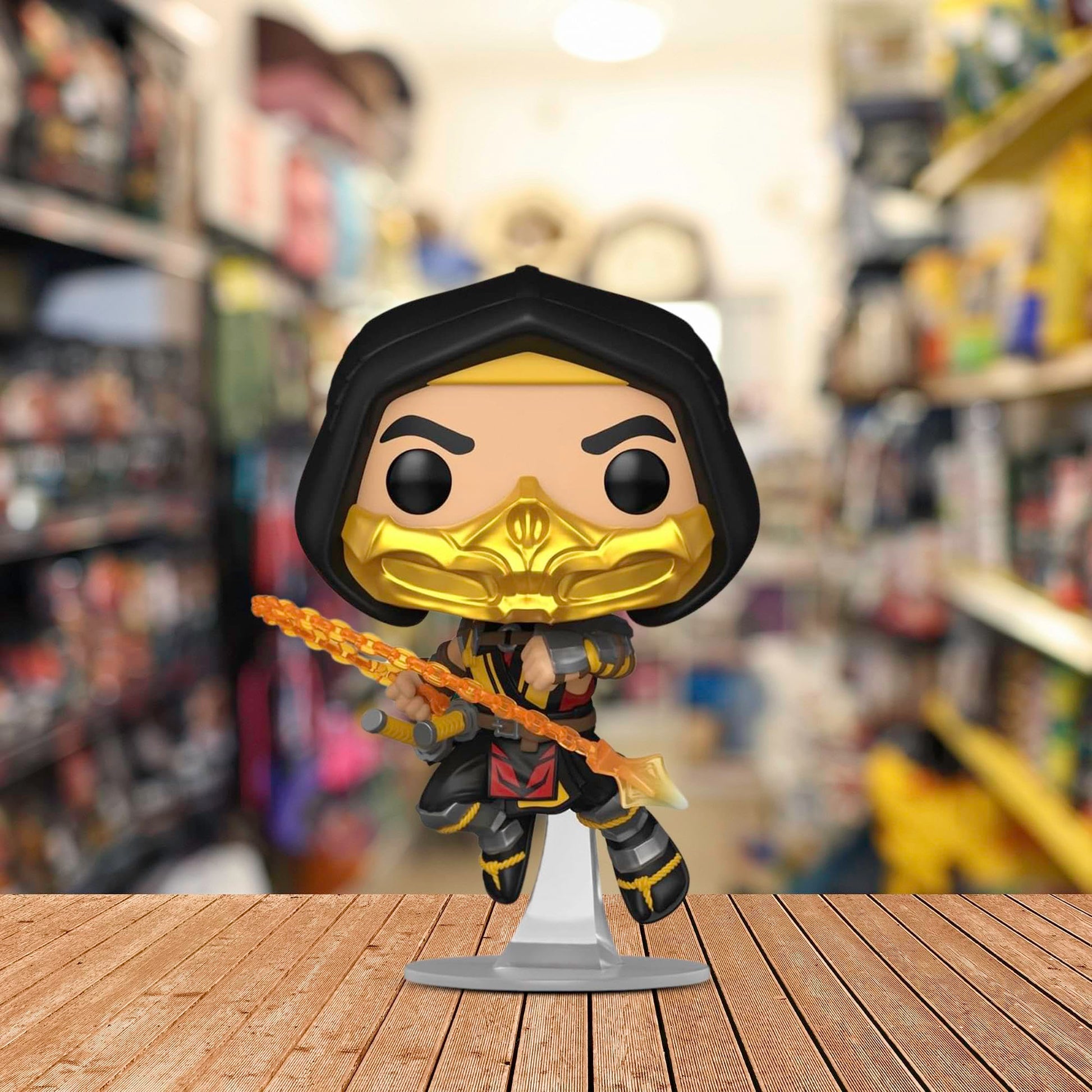 Funko Pop Games: Mortal Kombat 11 Fatality - Scorpion - Mortal Kombat Game Franchise - Collectable Vinyl Figure - Gift Idea - Official Merchandise