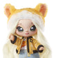 Na Na Na Surprise Glam Series 2 Tabitha Nekota - Tabby Cat-Inspired 7.5" Fashion Doll with Platinum Blonde Hair and Metallic Clip-on Kitty Purse