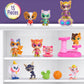 Disney Jr. SuperKitties Kittydale Figure Set with Accessories