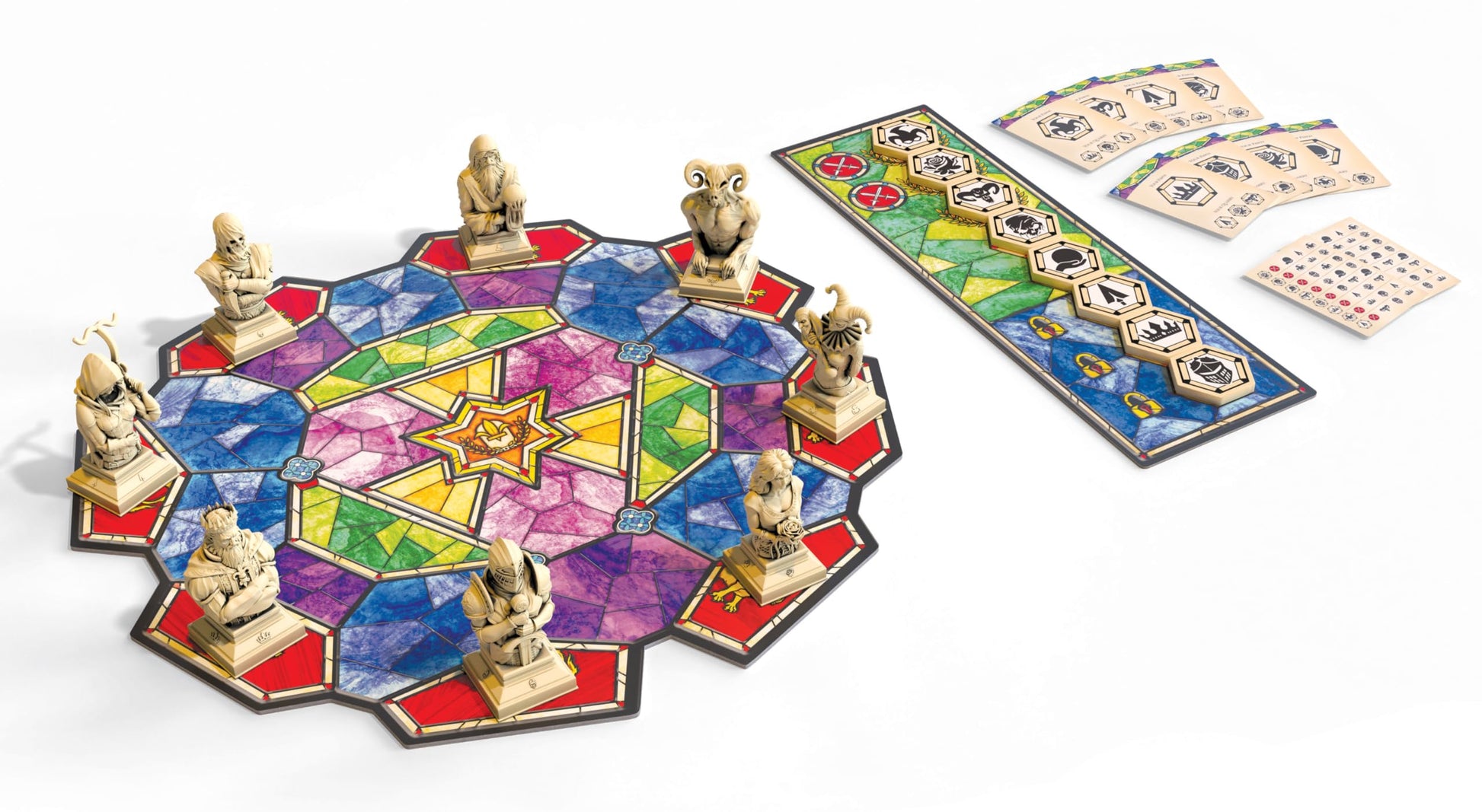 ENTHRONE - Abstract Deduction Strategy Game for 2 Players by Smirk & Dagger | Ages 10+ | 20-30 Min Playtime
