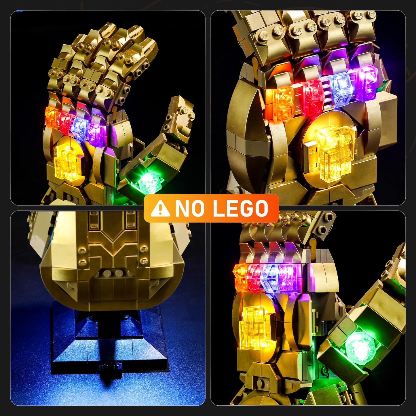 LIGHTAILING Led Light for Lego 76191 Infinity Gauntlet Building Blocks Model - NOT Included The Model Set
