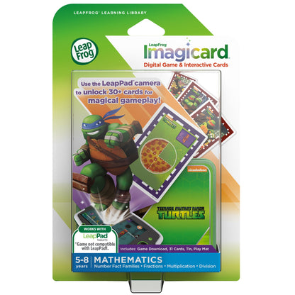 LeapFrog Imagicard Teenage Mutant Ninja Turtles Learning Game (for LeapPad Tablets) Toy