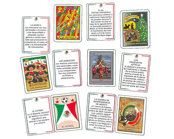 MI ARTE PRODUCTIONS Loteria Mexican Card Game - Learn Mexican History & Culture - Fun and Educational for Kids and Families - Great for School