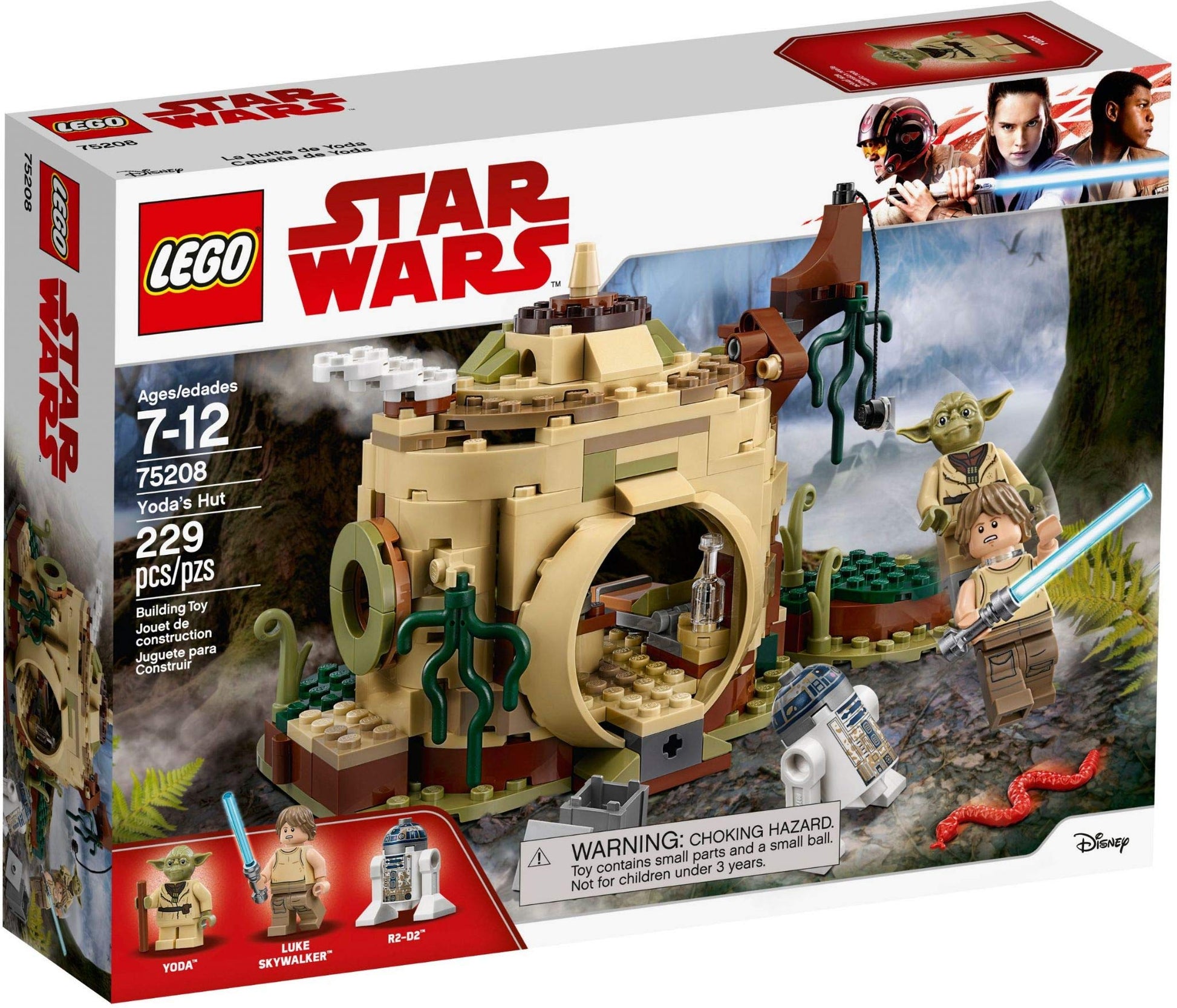 LEGO Star Wars: The Empire Strikes Back Yoda’s Hut 75208 Buildin g Kit (229 Pieces)