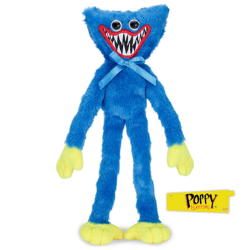 Poppy Playtime - Scary Huggy Wuggy Plush (14" Medium Plush, Series 1) [Officially Licensed]