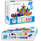 Royal Kiddos - 124 PCS with 2 Cars - Magnetic Building Blocks Toys for Kids - Magnetic Tiles Building Set for Toddlers - Magnet Toys for Children
