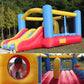 Whubefy Bounce House for Kids 3-6 Big Kids 8-12 w/Double Slide & Obstacle Course, 12 x 9FT Indoor/Outdoor Inflatable Jump 'n Slide with Large Bounce