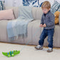 Jasey's Toy Chest Cruisin' Crocodile Wooden Pull Toy | Pull-Along Crocodile with Wiggly Zig-Zag Body, Chunky Wooden Wheels with Rubber Tread |