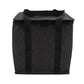Lightweight Board Game Bag [Dual Layer Non-Woven Fabric/Carrying Handle/Zippered Lid/Water Resistant] (Black)