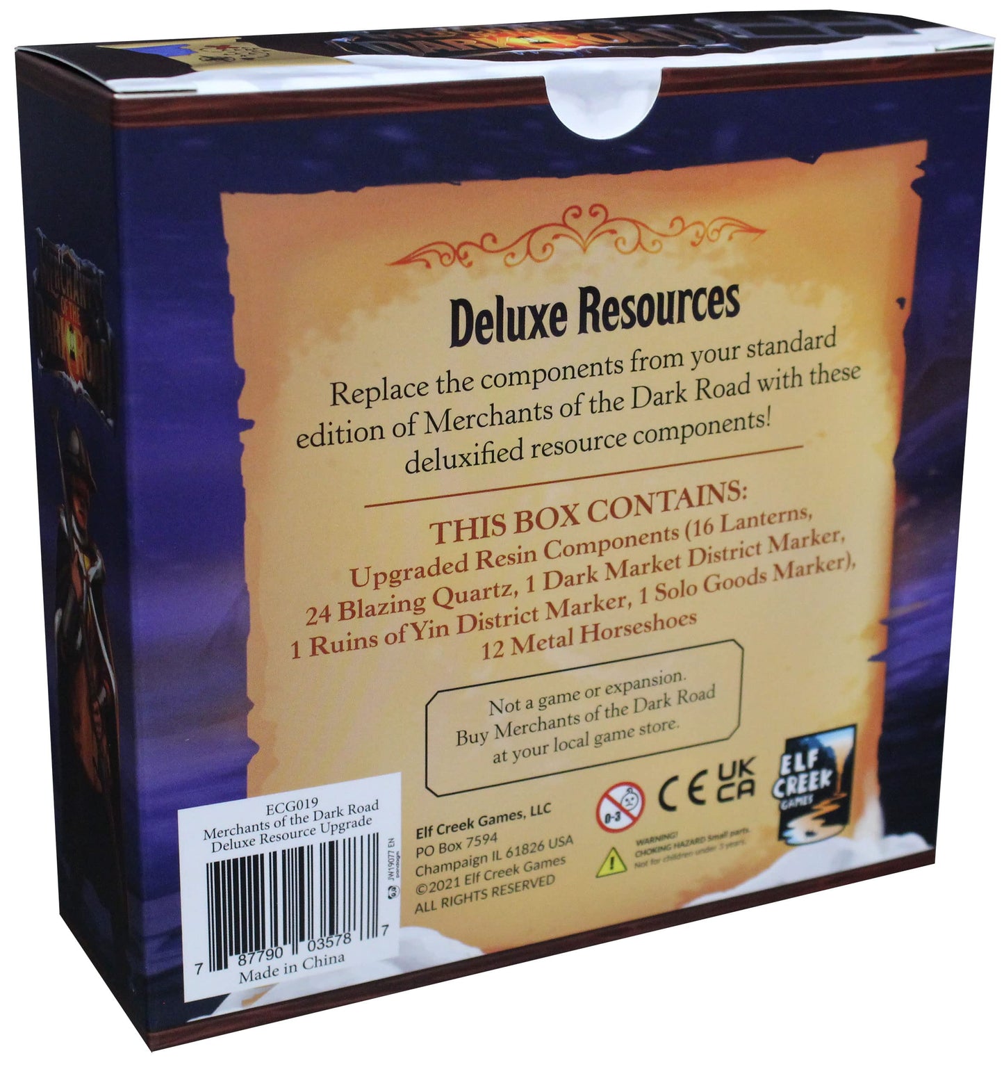 Merchants of The Dark Road Deluxe Resources Upgrade - Premium Resource Components for Board Game | Enhanced Tokens & Table Presence Upgrade