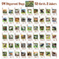 Funwares Ace of Poops - Hilarious Waterproof Card Deck with 54 Unique Dogs Pooping, Durable Plastic Playing Cards, Perfect for Parties, Family Game