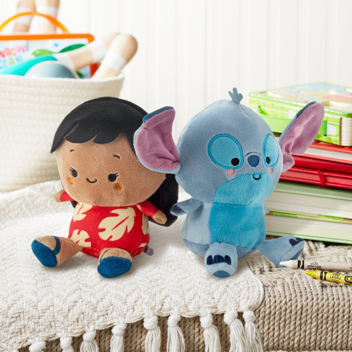 Hallmark Better Together Disney Magnetic Plush (Lilo and Stitch) 5" Stuffed Toys, Easter Gifts for Kids