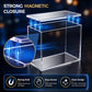 ZXQIRAX ETB Protector Case - 5mm ETB Acrylic Case Compatible with Elite Trainer Box, Magnetic Lid, UV Protection, Crystal Clear Collector Display Case