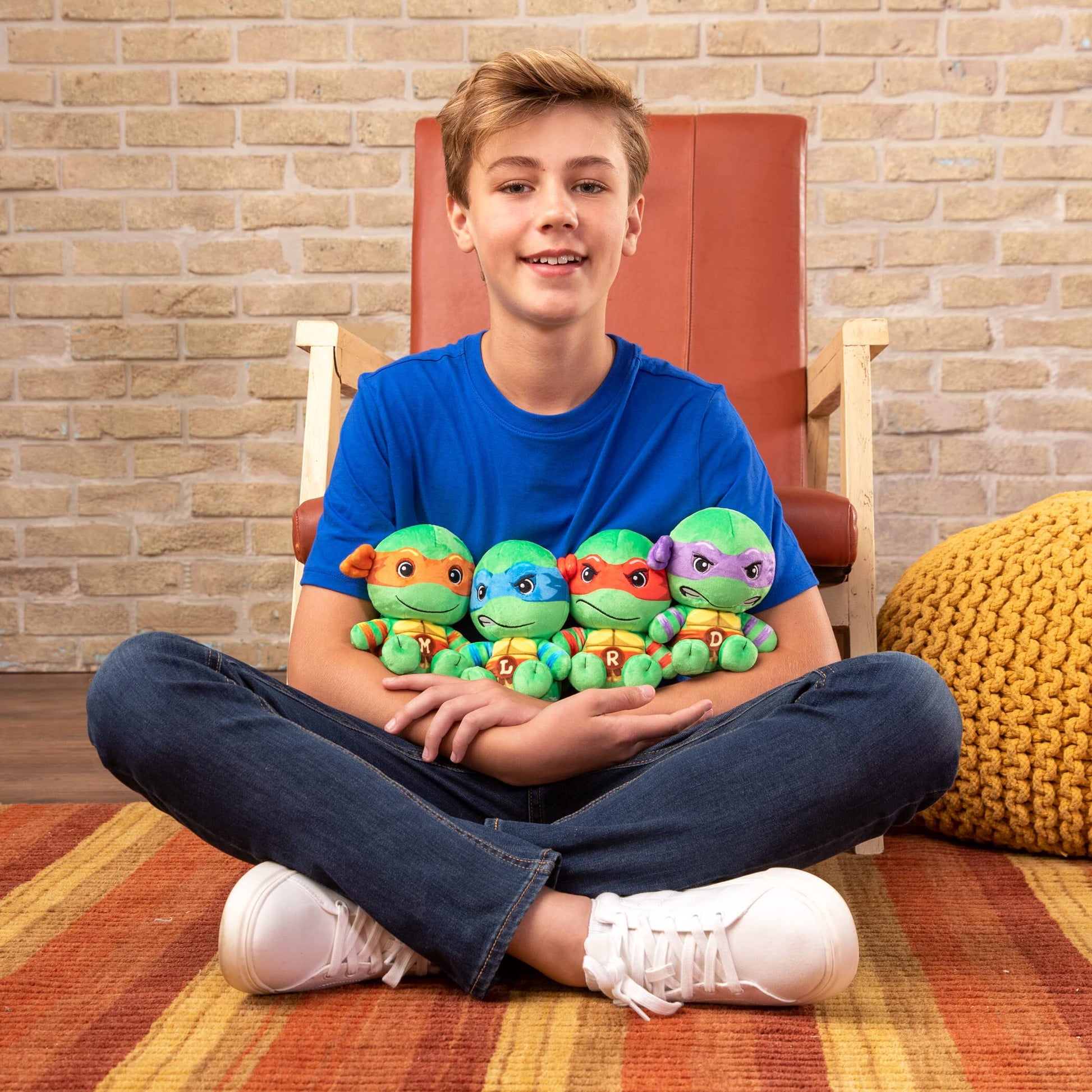Club Mocchi-Mocchi- Teenage Mutant Ninja Turtles Plush - TMNT Donatello Plushie - Ninja Turtle Stuffed Animal Toys and Room Decor - Plush Collectible