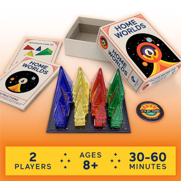 Looney Labs Homeworlds Pyramid Strategy Game - Deep Space Warfare for Two Players