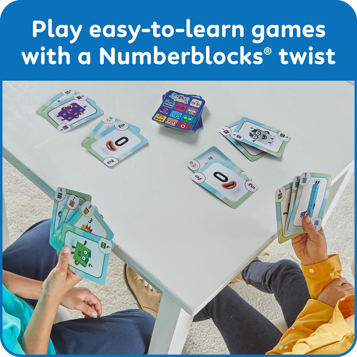 hand2mind Numberblocks Playing Cards, Travel Card Games for Kids, Counting Toys, Kindergarten Math Manipulatives, Preschool Learning Activities