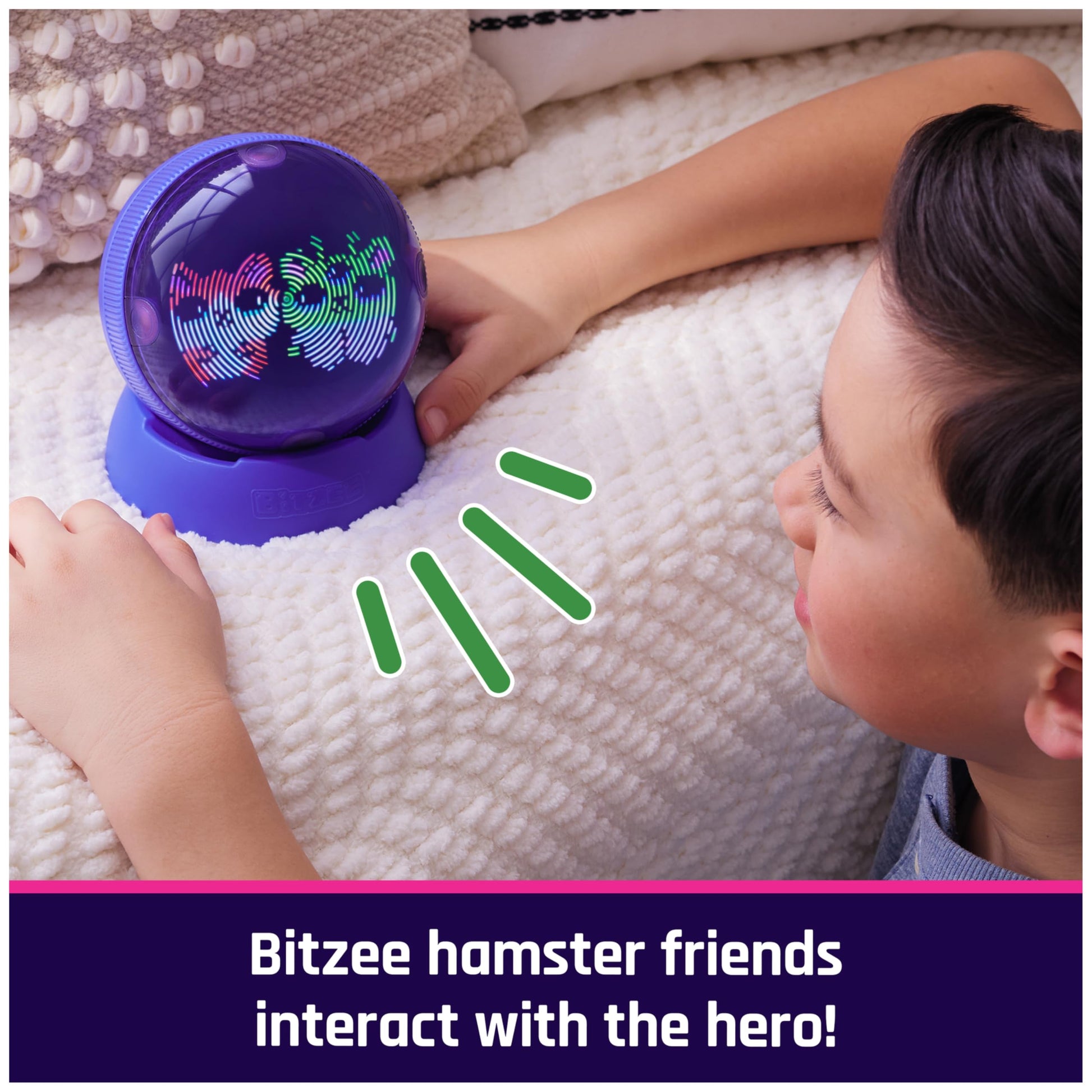 BITZEE Hamster Ball Interactive Toy & Digital Pet, Ages 5+