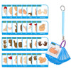 CHEFAN ASL Flash Cards,American Sign Language Flash Cards for Kids,Toddlers and Beginners,Learn Sign Language for Beginners