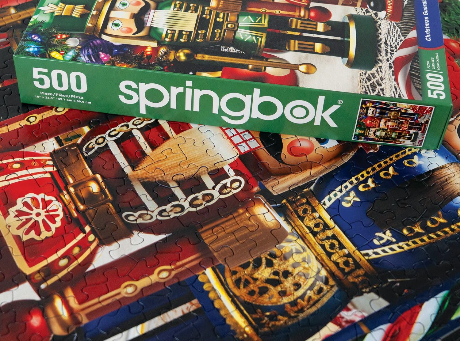 Springbok Christmas Guardians 500 Piece Jigsaw Puzzle for Adults