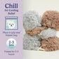 warmies Hugs Duo, Microwavable & Weighted Stuffed Animals, Sloth - Heated Stuffed Animal Plushie for Warmth & Comfort - Cute Soft Plush Toys