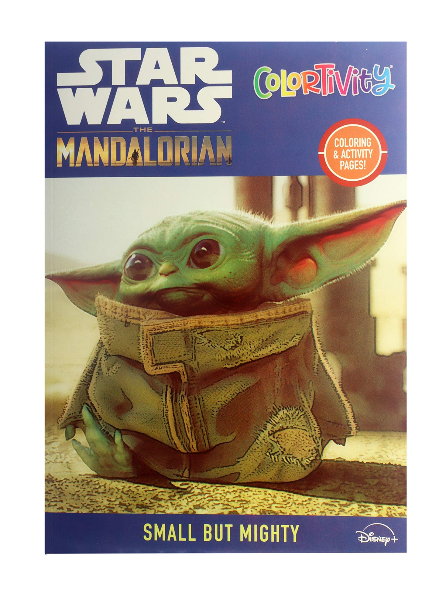 Set of Two of The Star Wars The Madalorian Coloring and Activity Book Set Staring Baby Yoda and Alphabet Stickers