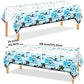 Yavxzvbw 3Pcs A Little Boo is Almost Due Baby Shower Boy Halloween Tablecloth Little Boo Baby Shower Decorations Boy for Blue Halloween Baby Shower