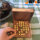 Solitaire Hexagon 37 Pegs - Strategy Wooden Game