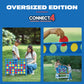 EastPoint Oversized Connect 4 Game - Oversized Edition, Blue, 42-Count Discs - Giant Connect 4 for Lawn & Yard Play - Board Games for Kids & Adults