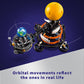 LEGO Technic Planet Earth and Moon in Orbit Building Set, Outer Space Birthday Gift for 10 Year Olds, Solar System Toy for Imaginative, Independent