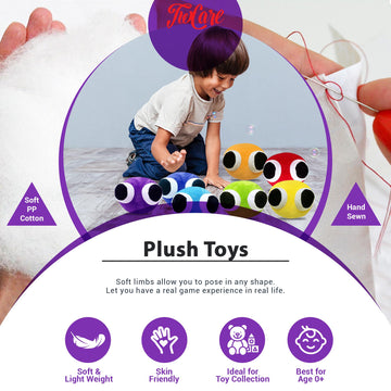 TwCare 9 Pack Plush Toy for Kids Adults, Playing with Family, Soft Stuffed Animal Plushie Toys, Plushies Birthday Thanksgiving Christmas Festival