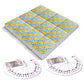 Gamie Mini Smile Playing Cards Deck - Pack of 12-2.5 Inches Tall - Blue Checkerboard Background - Poker-Casino Cards - Carnival Prize, Party Favor