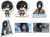 Attack On Titan - Mikasa Ackerman Die-Cut Sticker Set