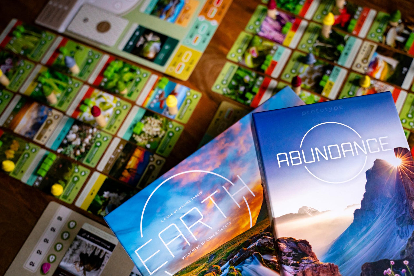 Inside Up Games Earth: Abundance Expansion | Board Game Expansion | Ecosystem Building, Card Drafting, Action Selection | 1 to 6 Players | 45-90