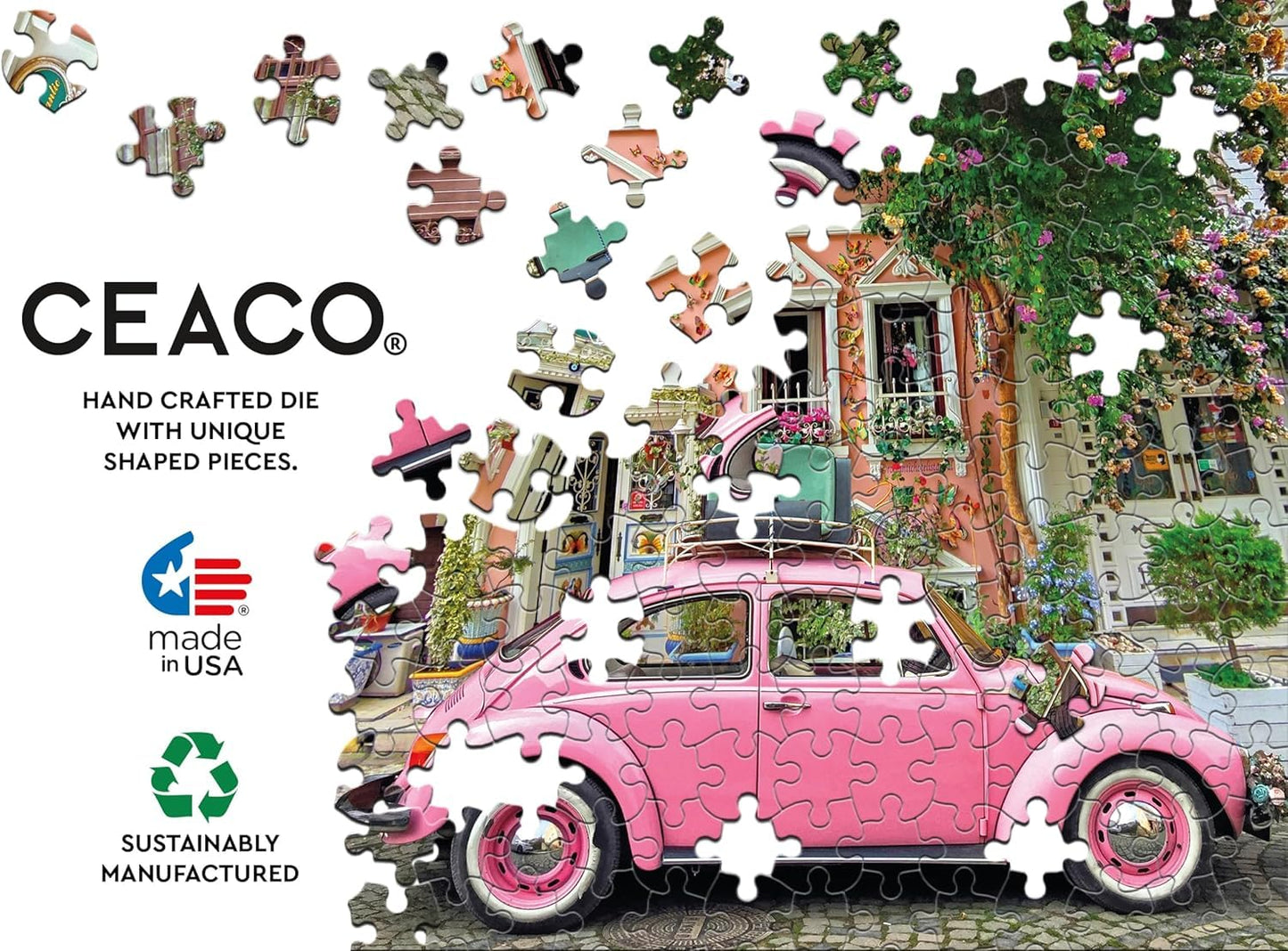 Ceaco - Scenic Photography - Boulevard in Bloom - 300 Piece Jigsaw Puzzle