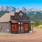 Lionel Western Mercantile Plug-Expand-Play O Gauge Building Accessory - Illuminated Western Train Store with LED Lighting, Railroad Scenery, Age 14+